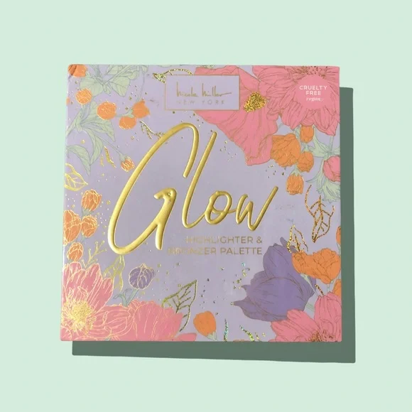 2/$30 🌸 Bronzer & Highlighter Quad Powder Palette NICOLE MILLER | Glow - Picture 3 of 8